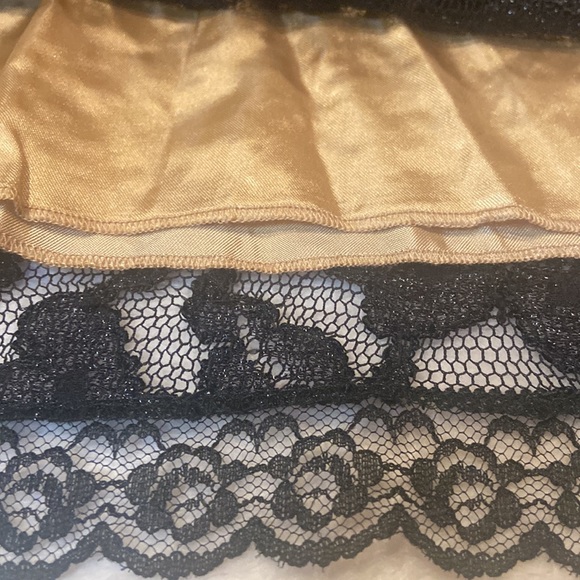 KAREN KANE LIFESTYLE NWT Size 10 Beaded Lace Black Skirt MSRP $248 - Picture 10 of 11